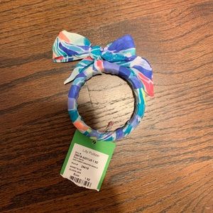 Lilly Pulitzer Fabric Wrapped Bangle